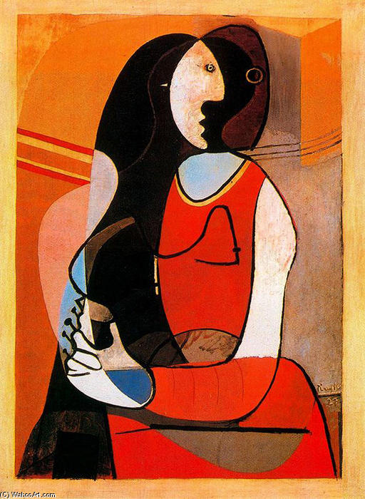 "La femme assise" de Picasso.