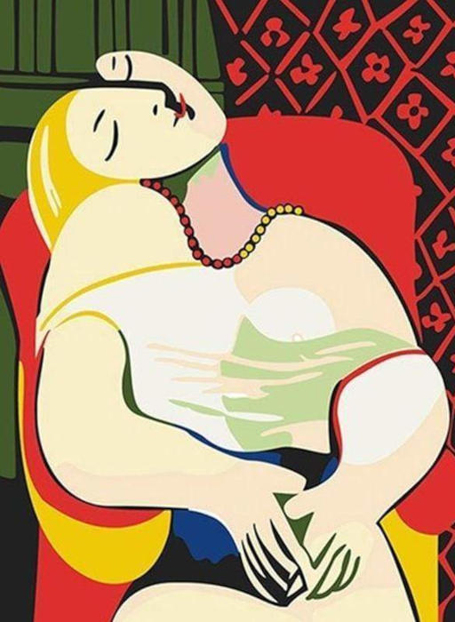 "Le rêve" de Picasso.